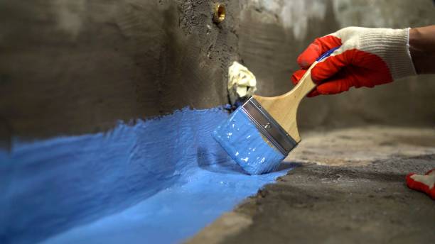 Crawl space vapor barrier installation in Sweetser, IN